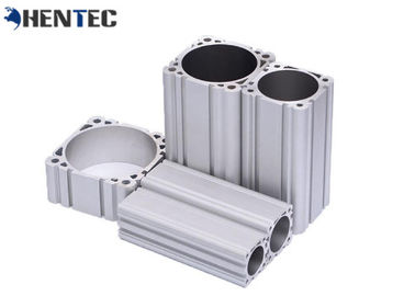 Silver Anodized Industrial Aluminium Profiles Aluminium Cylinder Shell