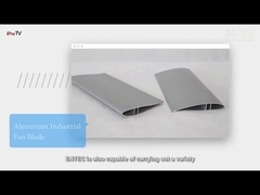 Lâmina de ventilador industrial anodizada para torres de arrefecimento / perfis Lâmina de ventilador de teto