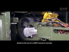 Liga 6063 Anodizada para extrusão de perfis industriais de alumínio para revestimento elétrico