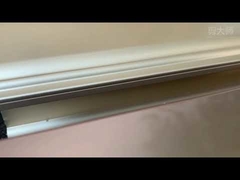 Extrusões para janelas de alumínio pintadas em pó com fita térmica