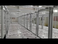 Design OEM 6063 / 6061 Alumínio de liga de perfis extrudidos em pó pintado