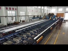 SGS Perfil de alumínio industrial personalizado para mesa de trabalho, tratamento de superfície revestida em pó