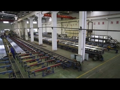 Profissionais de extrusão de alumínio acabados / anodizados para portas suspensas laterais