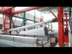 Pedaços de ventilador de escape pintados em pó / anodizados