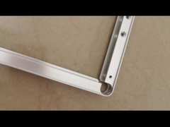 Como organizar o acabamento de usinagem do quadro do painel solar