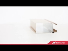 6063 Perfis de extrusão anodizados de caldeiras de alumínio padrão