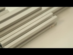 10 mm - 250 mm Perfil de alumínio industrial polido, Perfis de alumínio arquitectónico