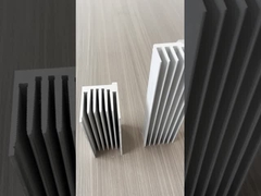 Extrusões de sumidouro de calor anodizado T4 T5