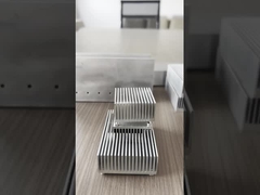 Profissionais de extrusão de alumínio de ranhuras em T Tratamento de superfície polida de aço / para transportador