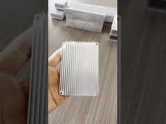 6063- T5 Concha de cilindro prateado preto Profil de alumínio industrial com longa vida