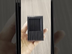 Perfis de alumínio extrudidos personalizados, revestimento em pó de alumínio