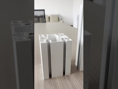 80 * 80 Linha de montagem de perfis industriais de alumínio para divisórias de escritório / máquinas