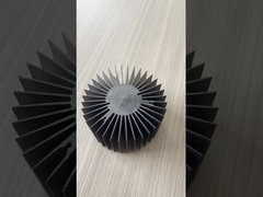 6063 6061 6005 Profissionais de extrusão de dissipadores de calor de alumínio Radiador de alumínio