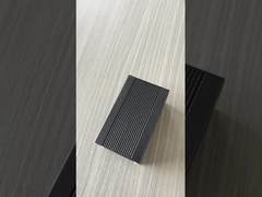 Perfis de extrusão para janelas de alumínio pintados em pó Perfil de alumínio H para construção