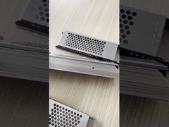 Custom 60 × 35 mm Painel Solar Estrutura de Alumínio Eletróforese Perfis de extrusão de alumínio