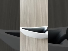 Perfil de alumínio industrial 6063 - T5 prata para poste de carregamento de veículos elétricos