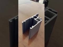 6061 Extrusões de Alumínio Padrão Anodizadas / Pintadas em Pó T66 Temperatura