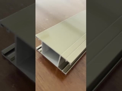 Kits de montagem de telhado solar de pinça média Extrusões de alumínio personalizadas com corte / perfuração