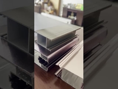 Dissipador de calor de extrusão de alumínio anodizado transparente para radiador de alumínio