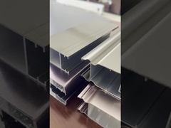 Anodização 6061 6005 Perfis de Alumínio Extrudido Corte / Furação / Perfuração