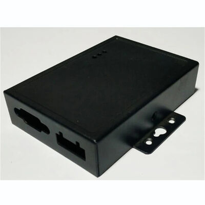 CNC Milling Drilling Aluminum Enclosure Housing Black Anodizing Shell
