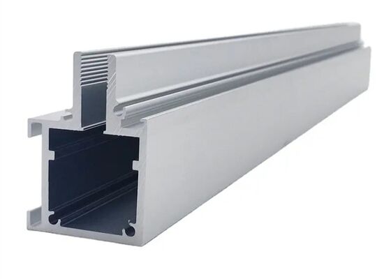 Aluminium LED Light Lamp Extruded Housing Extrusion Silver Anodizing Profile