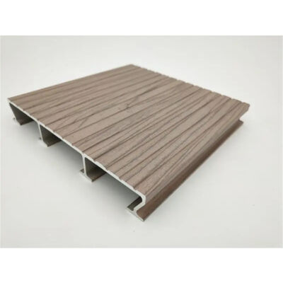 Wood-Grain Transfer Aluminum Extrusion Profile in 6063 Alloy with Customized Dimensions