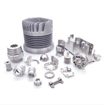 Polished CNC Machining Aluminum Die Casting Parts with Customized Dimensions