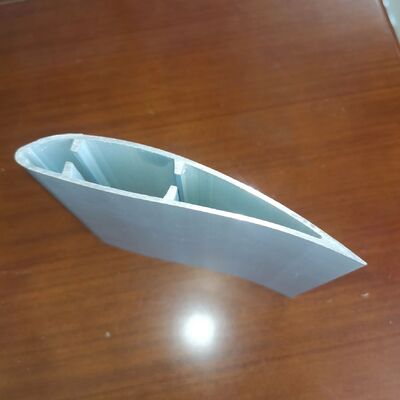 6061/ 6063 Anodized Aluminum Industrial Fan Blade Profile with Custom Silkscreen Printing