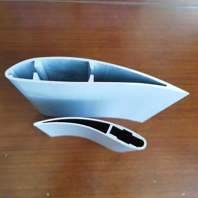 6063-T5 Customized CNC Machining Hvls Industrial Aluminum Fan Blade Profile
