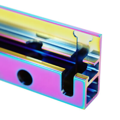 PVD Vacuum Electroplating Aluminum Profile Customized