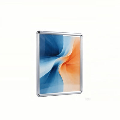 Matt Silver Anodized 25mm Border Aluminium Snap Poster Frame