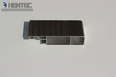 Revestido Electrophoretic do perfil de alumínio escuro da extrusão do perfil do alumínio do bronze 6061