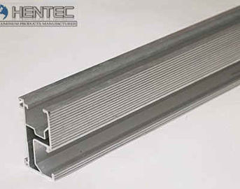 O telhado do painel solar do trilho monta a anodização de prata lustrada hardware