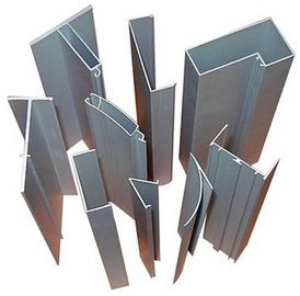 Anodize o perfil de alumínio da parede de cortina da extrusão para construções industriais