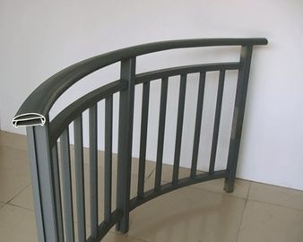 Trilhos de alumínio da mão/balaustrada