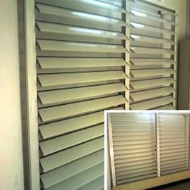 Perfil de alumínio industrial das cortinas/obturador, grelha/perfis extrusão do Jalousie