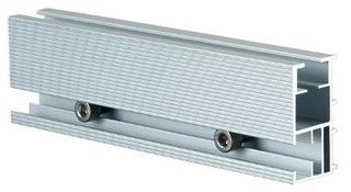 Sistemas solares anodizados da montagem do telhado que montam a tala para residencial
