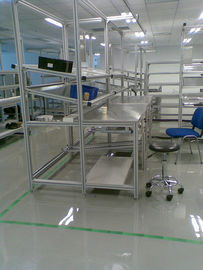 Perfil de alumínio industrial anodizado natural com a liga 6063 6061 6005