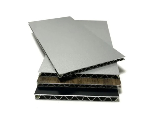 Parede exterior de grande resistência do painel composto de alumínio não combustível do núcleo