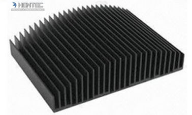 6063 perfis de alumínio da extrusão do dissipador de calor para o refrigerador de água/radiador eletrônico/indústria automática