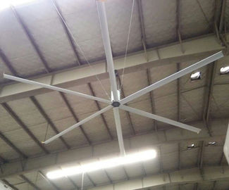 O perfil industrial da pá do ventilador do teto, superfície de sustentação expulsou as grelhas de alumínio
