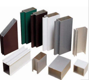 Anodizado 6063 seções personalizadas do perfil da construção extrusão de alumínio