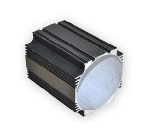 O preto anodizou os perfis expulsos Shell de alumínio do alumínio para o produto eletrônico