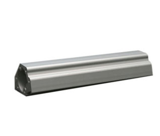 6082, 2A12, 2024, 7075, 7055, 7150 Anodizados de alumínio prateado Perfis extrudidos / Corte / Perfuração / Mecânica CNC