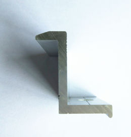 Braçadeira de alumínio anodizada da extremidade para o sistema solar da montagem do telhado/35mm/40mm/45mm /50mm