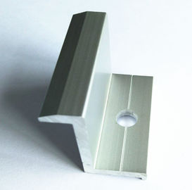 Braçadeira da extremidade da alta intensidade para o sistema solar da montagem do telhado com superfície anodizada