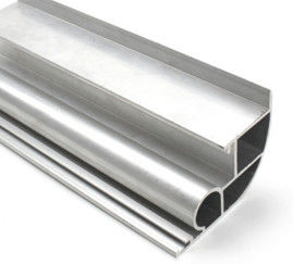 Perfil de alumínio anodizado prateado da extrusão do perfil do alumínio 6061 com perfuração/corte