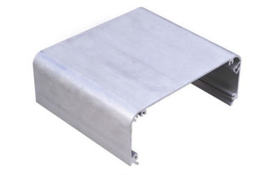 Moa o cerco de alumínio expulso do revestimento/da anodização com o corte/o furo/que dobra-se