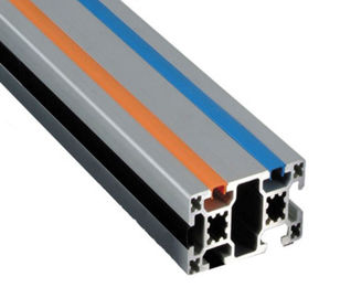 Perfil de alumínio industrial anodizado prateado para o equipamento da automatização